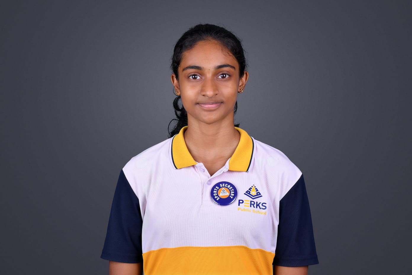 R. Shivaani in a yoga pose after her verified achievement